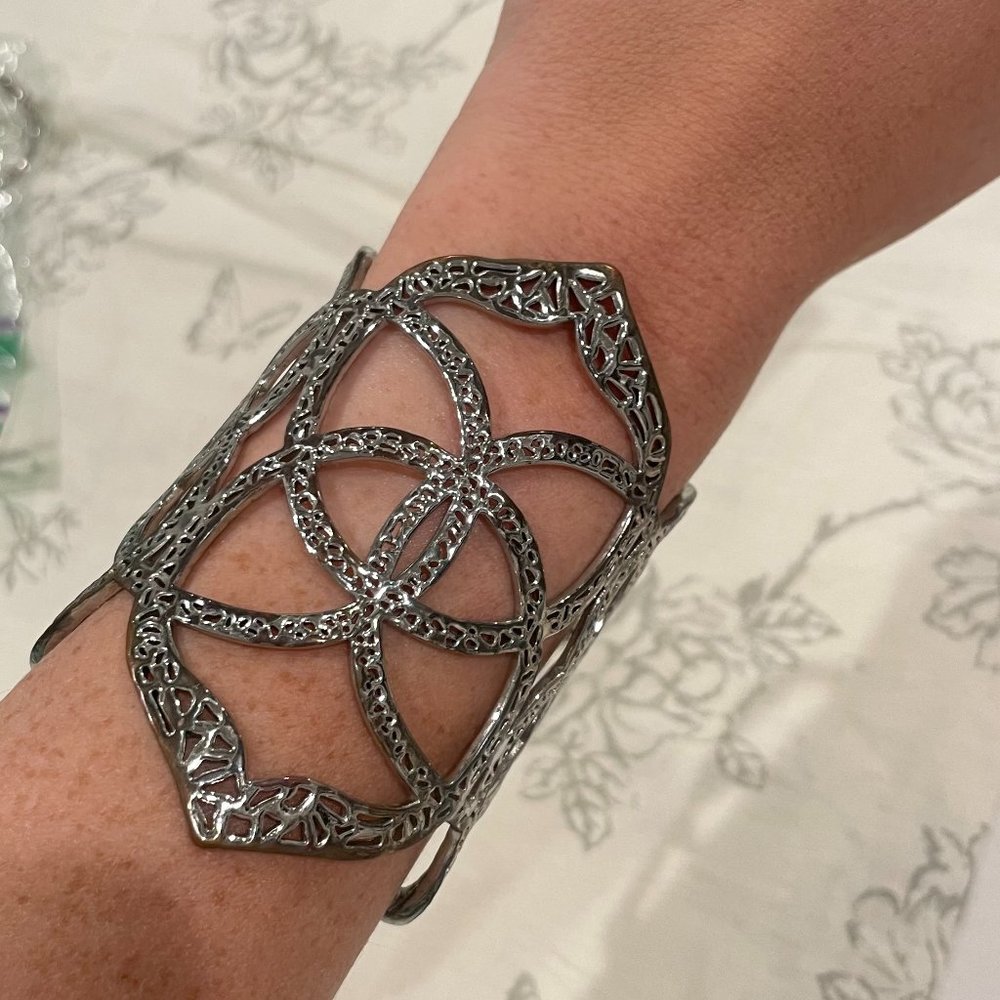 Kendra Scott Silver Cuff Bracelet